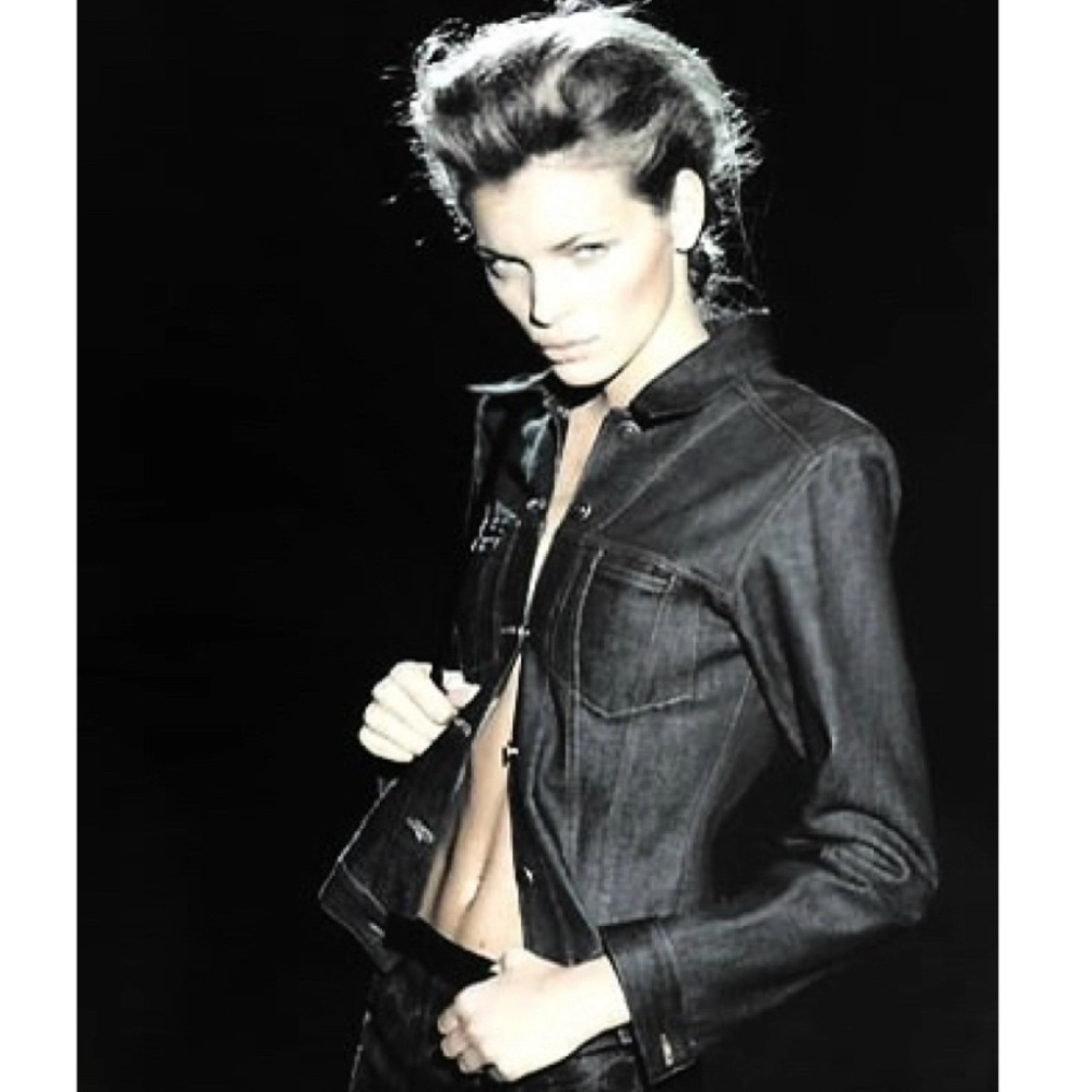 Gucci Tom Ford Denim Jacket sz 38 from the runway